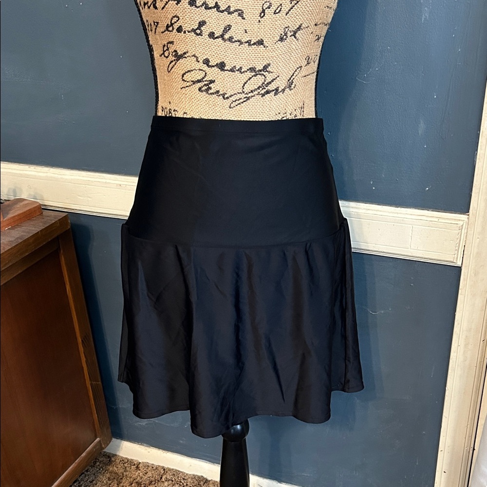 Ash Black A-Line Women's Skirt